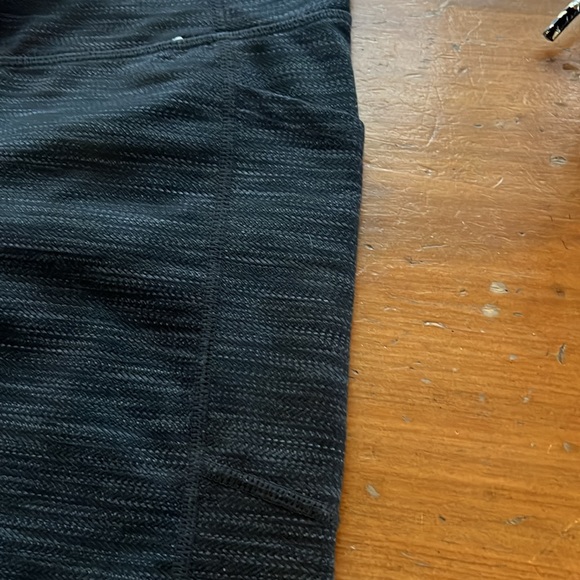 Black mondetta athletic pants with side pocket for phone. Pants were worn once. - Picture 2 of 5